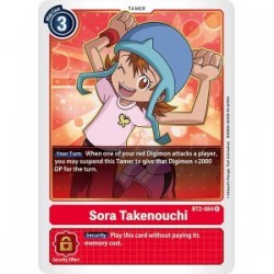 BT2-084 Sora Takenouchi Digimon Card Game