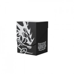 Deck Shell 100+ cartes - Noir/Noir - Dragon Shield