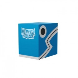 Deckbox Double Shell 150+ cartes - Bleu/Noir - Dragon Shield