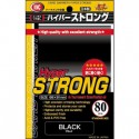 80 Protèges cartes KMC Hyper Strong - Noir