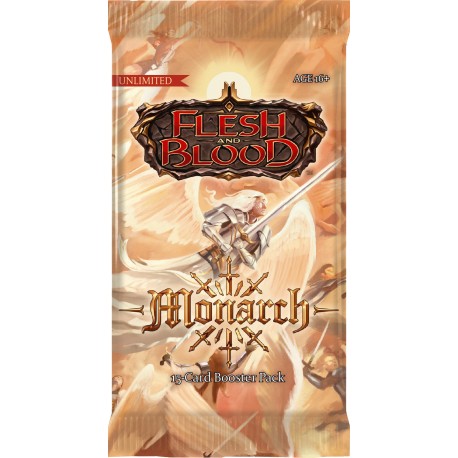 1 Booster Monarch Unlimited Flesh &amp;amp;amp;amp;amp;amp;amp;amp;amp; Blood TCG