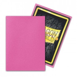 100 Protèges cartes Matte Pink Diamond - Dragon Shield