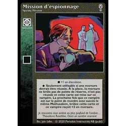 VF - MISSION D ESPIONNAGE/SPYING MISSION- VTES-VAMPIRE THE ETERNAL STRUGGLE