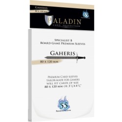 Sachet de 55 protèges cartes Premium Paladin - Gaheris - Specialist B 80x120mm