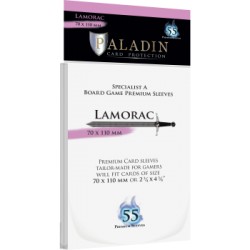 Sachet de 55 protèges cartes Premium Paladin - Lamorac - Specialist A 70x110mm