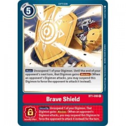 BT1-095 Brave Shield Digimon Card Game