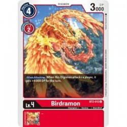 BT2-012 Birdramon Digimon Card Game