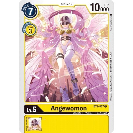 BT2-037 Angewomon Digimon Card Game