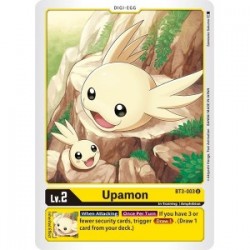 BT3-003 Upamon Digimon Card Game