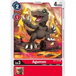 BT3-007 Agumon Digimon Card Game