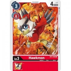 BT3-009 Hawkmon Digimon Card Game