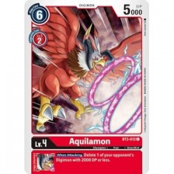 BT3-012 Aquilamon Digimon Card Game