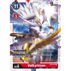 BT3-017 Valkyrimon Digimon Card Game