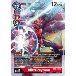 BT3-018 BlitzGreymon Digimon Card Game