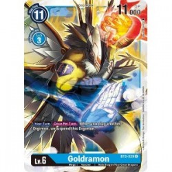 BT3-029 Goldramon Digimon Card Game