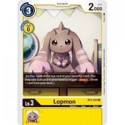 BT3-034 Lopmon Digimon Card Game