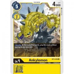 BT3-036 Ankylomon Digimon Card Game