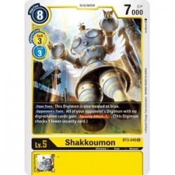 BT3-040 Shakkoumon Digimon Card Game