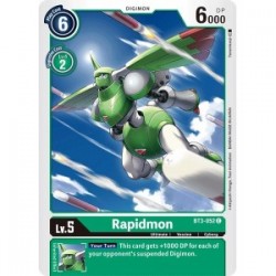 BT3-052 Rapidmon Digimon Card Game