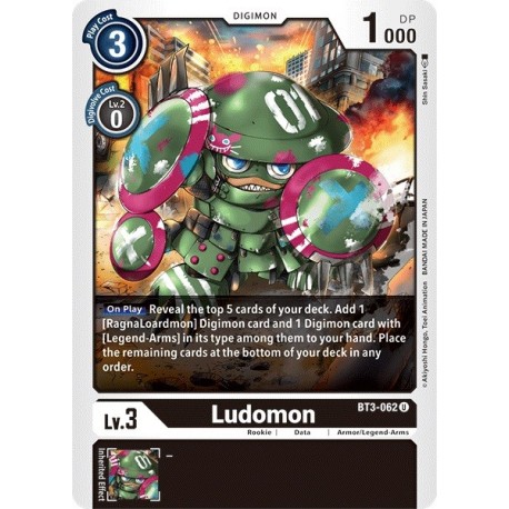 BT3-062 Ludomon Digimon Card Game