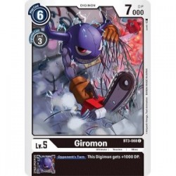 BT3-068 Giromon Digimon Card Game