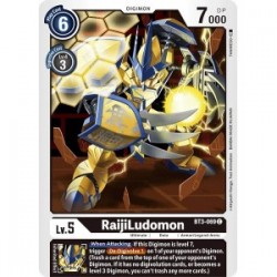 BT3-069 RaijiLudomon Digimon Card Game