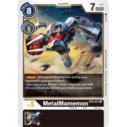 BT3-071 MetalMamemon Digimon Card Game