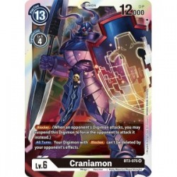 BT3-075 Craniamon Digimon Card Game
