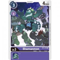 BT3-078 Shamanmon Digimon Card Game