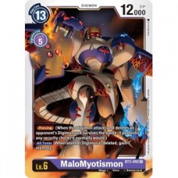 BT3-092 MaloMyotismon Digimon Card Game