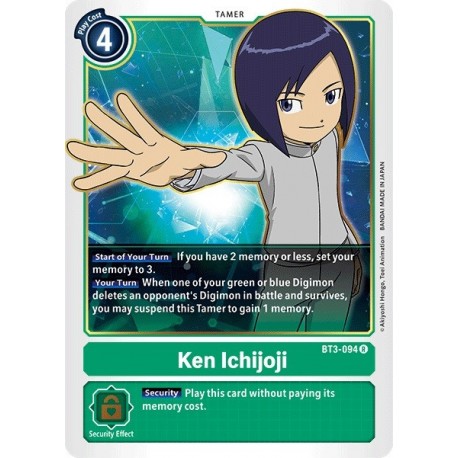 BT3-094 Ken Ichijoji Digimon Card Game
