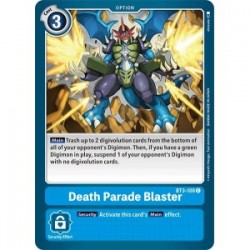 BT3-100 Death Parade Blaster Digimon Card Game