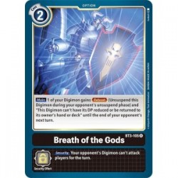 BT3-105 Breath of the Gods Digimon Card Game
