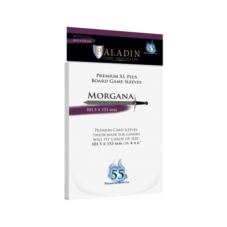 Sachet de 55 protèges cartes Premium Paladin - Morgana - XL PLUS 101.5x153mm