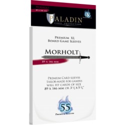 Sachet de 55 protèges cartes Premium Paladin - Morholt - XL 89x146mm
