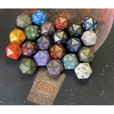 D20 Jumbo Speckled 34mm - Chessex