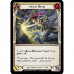 Valiant Thrust (Yellow) Regular Flesh And Blood TCG