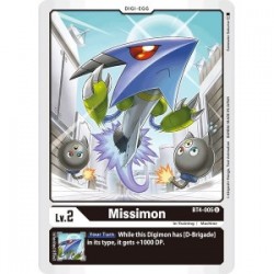 BT4-005 Missimon Digimon Card Game TCG