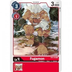 BT4-010 Fugamon Digimon Card Game TCG