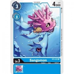 BT4-022 Sangomon Digimon Card Game TCG