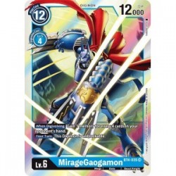 BT4-035 MirageGaogamon Digimon Card Game TCG
