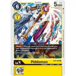 BT4-042 Piddomon Digimon Card Game TCG
