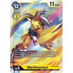 BT4-048 WarGreymon Digimon Card Game TCG