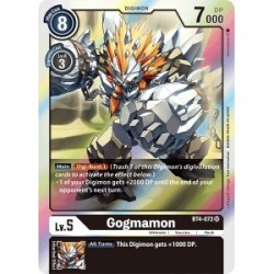 BT4-072 Gogmamon Digimon Card Game TCG
