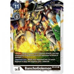 BT4-073 BanchoGolemon Digimon Card Game TCG