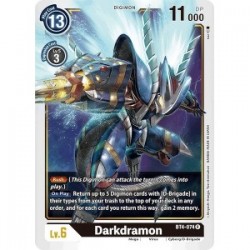 BT4-074 Darkdramon Digimon Card Game TCG