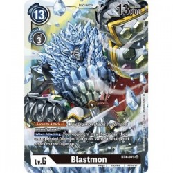 BT4-075 Blastmon Digimon Card Game TCG