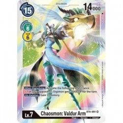 BT4-091 Chaosmon : Valdur Arm Digimon Card Game TCG