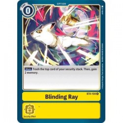 BT4-104 Blinding Ray Digimon Card Game TCG