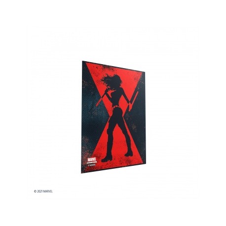 Sachet de 50 protèges carte taille standard Marvel Champions Art Sleeves - Black Widow - Gamegenic